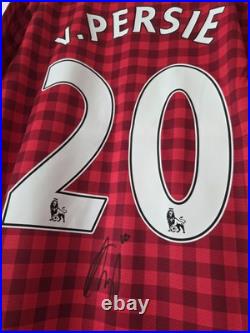 Robin Van Persie Signed Manchester United Shirt