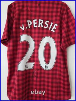 Robin Van Persie Signed Manchester United Shirt