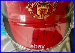 Rooney, Giggs & Neville Signed Manchester United Baseball Caps Coa 2008/09 Rooney, Giggs & Neville Signed Manchester United Baseball Caps Coa 2008/09