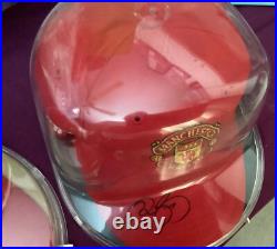 Rooney, Giggs & Neville Signed Manchester United Baseball Caps Coa 2008/09 Rooney, Giggs & Neville Signed Manchester United Baseball Caps Coa 2008/09