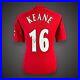 Roy Keane Hand Signed Manchester United Shirt With COA £225