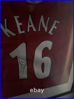 Roy Keane Manchester United Signed Shirt
