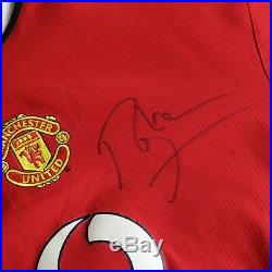 Roy Keane Signed Shirt Manchester United Autograph Jersey Memorabilia COA