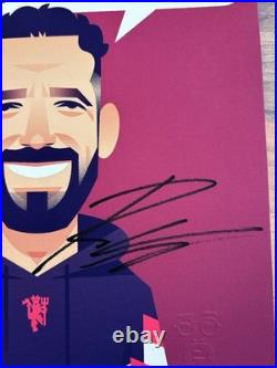Ruben Amorim HAND SIGNED A4 Print Manchester United Old Trafford Portugal Proof Ruben Amorim HAND SIGNED A4 Print Manchester United Old Trafford Portugal Proof
