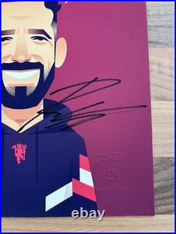 Ruben Amorim HAND SIGNED A4 Print Manchester United Old Trafford Portugal Proof Ruben Amorim HAND SIGNED A4 Print Manchester United Old Trafford Portugal Proof