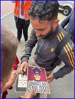 Ruben Amorim HAND SIGNED A4 Print Manchester United Old Trafford Portugal Proof Ruben Amorim HAND SIGNED A4 Print Manchester United Old Trafford Portugal Proof