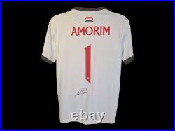 Ruben Amorim Manchester United Signed 24/25 Third Football Shirt COA