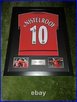 Ruud Van Nistelrooy Manchester United Genuine Hand Signed Authentic Coa