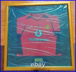 Ruud Van Nistelrooy Signed Framed Manchester United shirt 2003, new and sealed