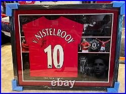 Ruud Van Nistelrooy Signed Manchester United shirt