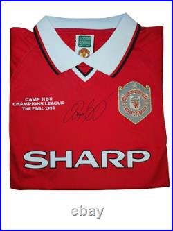 Ryan Giggs Hand Signed 1999 Champions League Final Manchester United Shirt