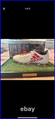 Ryan Giggs Manchester United Hand Signed Football Boot Presentation AFTAL COA