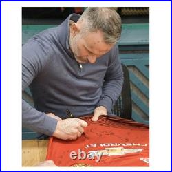 Ryan Giggs & Paul Scholes Signed Manchester United Football Shirt. Framed Ryan Giggs & Paul Scholes Signed Manchester United Football Shirt. Framed