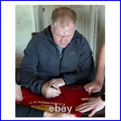 Ryan Giggs & Paul Scholes Signed Manchester United Football Shirt. Framed Ryan Giggs & Paul Scholes Signed Manchester United Football Shirt. Framed