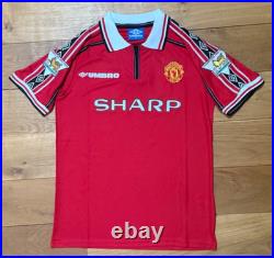 Ryan Giggs Signed Manchester United 1998-99 Treble Shirt With Photo Proof + COA