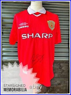 Ryan Giggs Signed Manchester United 1999 Champions League Final Shirt COA Proof