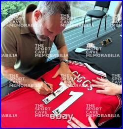 Ryan Giggs Signed Manchester United 1999 Premier League Home Shirt- Framed Ryan Giggs Signed Manchester United 1999 Premier League Home Shirt- Framed