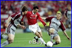 Ryan Giggs Signed Manchester United 1999 Winner Umbro Jersey Long Sleeve Shirt $