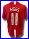 Ryan Giggs Signed Manchester United 2008 Ucl Moscow Shirt (acg Cert Ag16614)