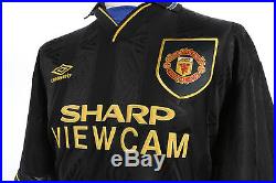 Ryan Giggs Signed Manchester United 93/95 Black Away Shirt Autograph Jersey COA