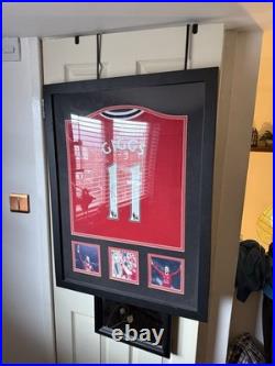 Ryan Giggs Signed Manchester United Shirt With COA