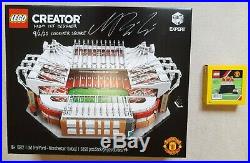 SIGNED! LEGO 10272 Manchester United Old Trafford Stadium + 5006171 Trinity set