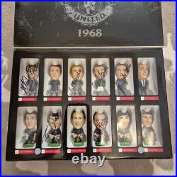 SIGNED Manchester United 1968 European Cup Corinthian Prostars Team Pack