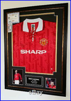 SPECIAL Eric Cantona of Manchester United Signed Shirt with Certificate