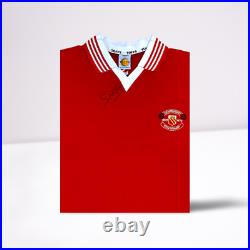 Sammy Mcllroy 1978 (Home) Signed Manchester United Shirt