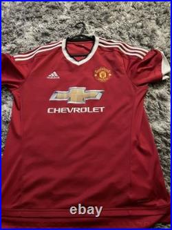 Sebastian Schweinsteiger Signed Manchester United shirt. (L)