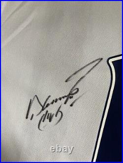 Sergio Kun Aguero #16 Hand Signed Manchester City Football Shirt With COA