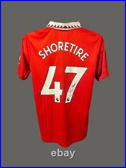 Shola Shoretire Signed 22/23 Manchester United Shirt COA