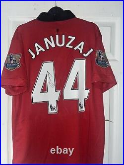 Signed Adnan Januzaj Manchester United Shirt With COA