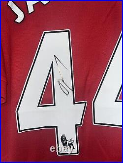 Signed Adnan Januzaj Manchester United Shirt With COA