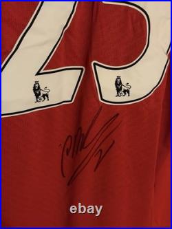 Signed Antonio Valencia Autographed Manchester United 2009/10 WithCOA See Proof