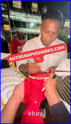 Signed Antonio Valencia Autographed Manchester United 2009/10 WithCOA See Proof