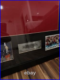 Signed Authentic Ella Toone Manchester United 2022/23 Framed Shirt With Plaque