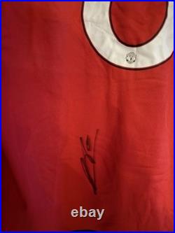 Signed Bruno Fernandes Manchester United L/S Autographed Shirt WithCOA See PROOF