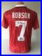 Signed Bryan Robson Manchester United 1993/94 Shirt COA