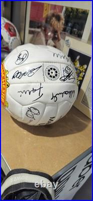 Signed By Class Of 1992 Manchester United Football