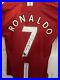 Signed Cristiano Ronaldo Manchester United Shirt 2008-09