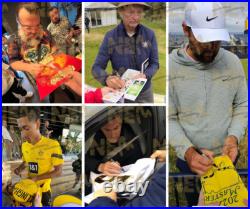 Signed DAVID DE GEA Shirt Manchester United PROOF/COA Spain Fiorentina