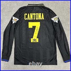 Signed ERIC CANTONA Manchester United 1994 Away Shirt COA & Exact Photo Proof
