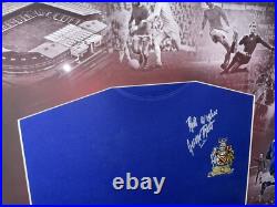 Signed Framed George Best Manchester United 1968 Away Shirt Northern Ireland Signed Framed George Best Manchester United 1968 Away Shirt Northern Ireland