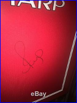 Signed Framed Manchester United Home Shirt By Paul Scholes