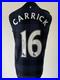 Signed MICHAEL CARRICK Retro Shirt Manchester United PROOF/COA England