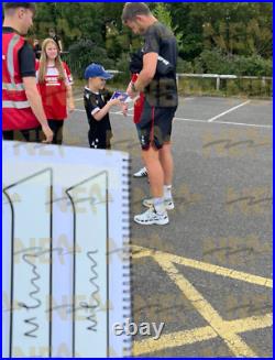 Signed MICHAEL CARRICK Retro Shirt Manchester United PROOF/COA England