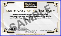 Signed MICHAEL CARRICK Retro Shirt Manchester United PROOF/COA England