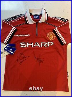 Signed Manchester United 98/99 BNWT