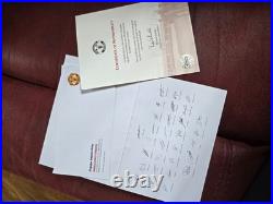 Signed Manchester United Football